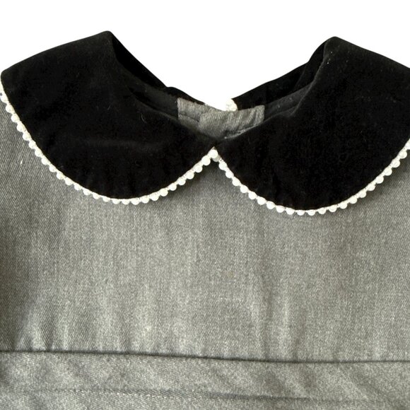 B.T. KIDS CLASSIC GREY PARTY DRESS - Picture 5 of 6